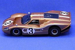Slotcars66 Ford GT Mk4 1/32nd scale Scalextric slot car Le Mans 1967 #3 
